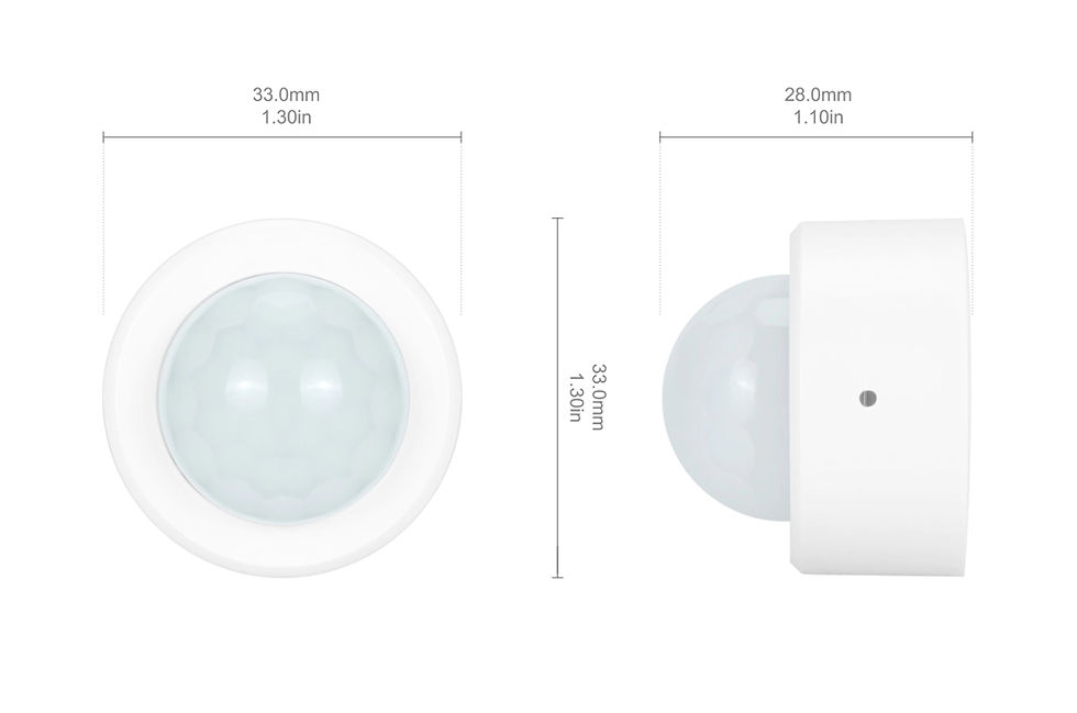 Thumbnail: Tuya zigbee smart mini motion sensor detector mobile app remote monitoring smart life long service life