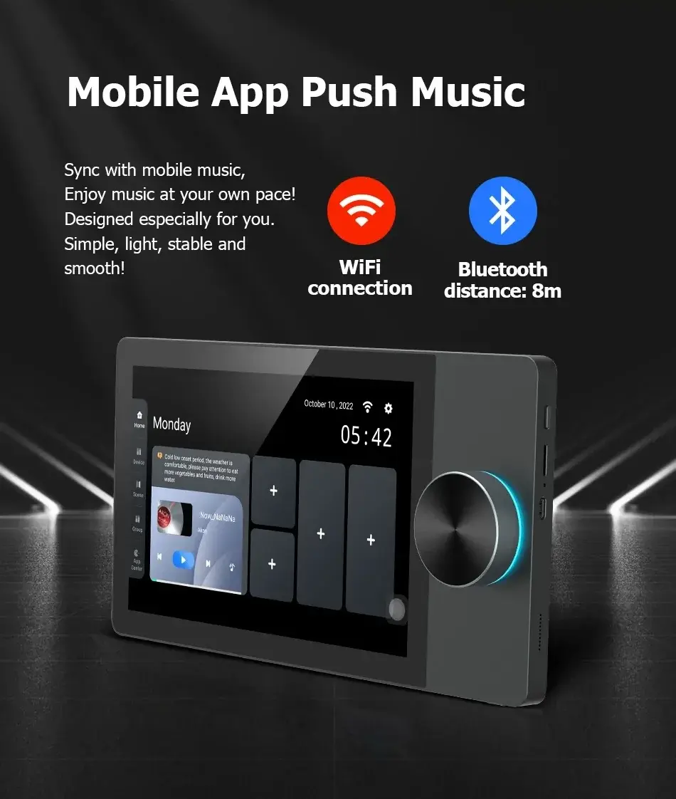 Thumbnail: tuya smart control panel 8 inch with zigbee hub