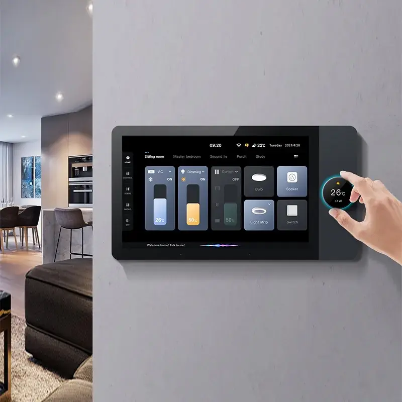 Thumbnail: tuya smart control panel 8 inch with zigbee hub