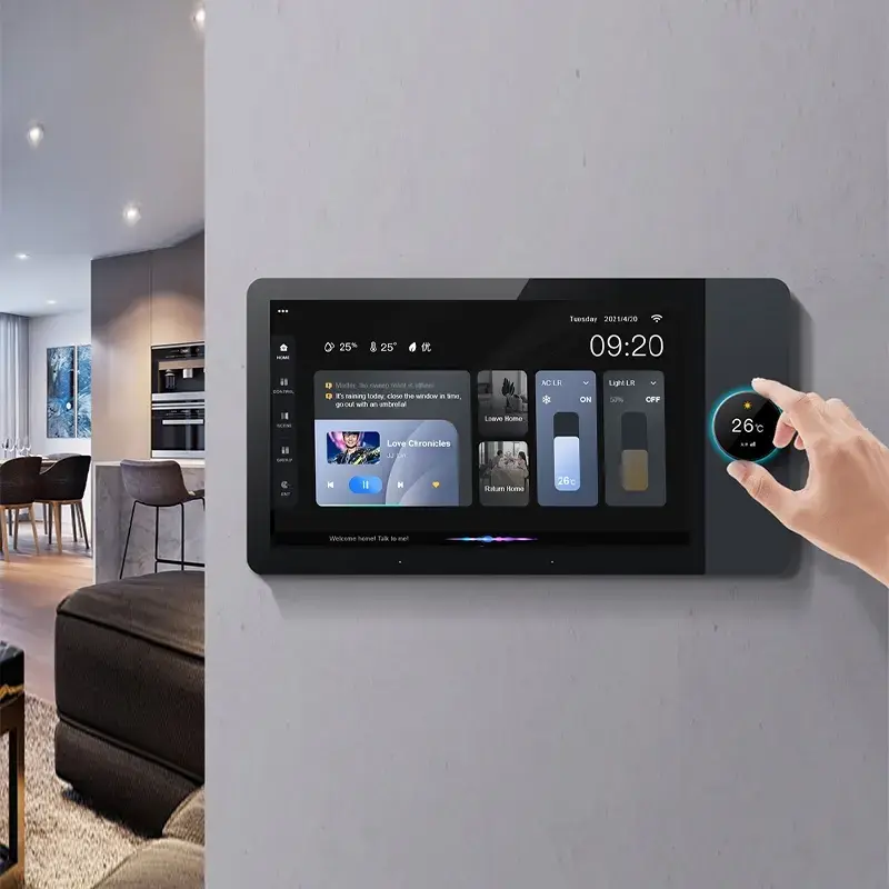 Thumbnail: tuya smart control panel 8 inch with zigbee hub