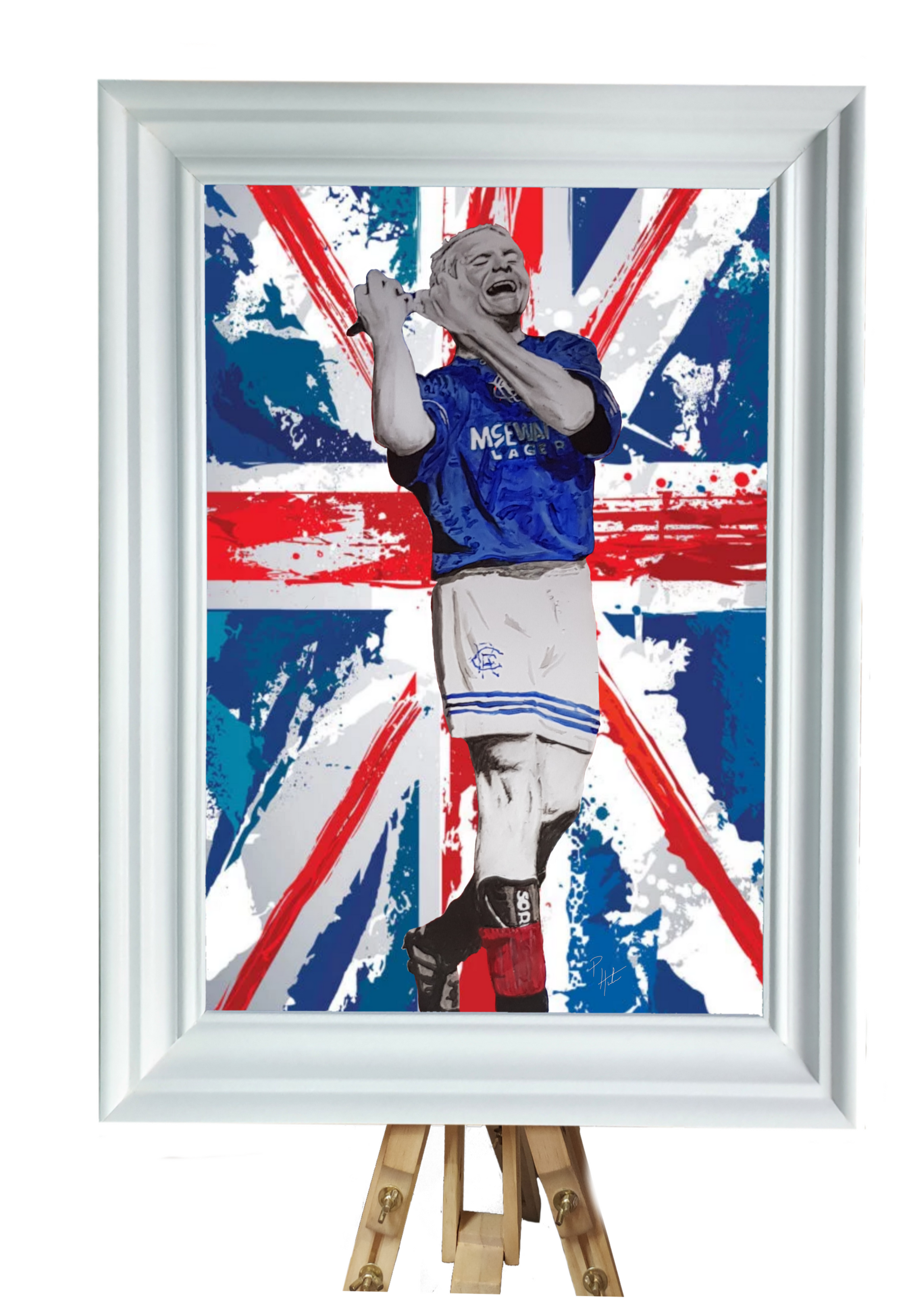 Paul "GAZZA" Gascoigne Union Jack