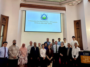 Ambassador for Peace Meeting