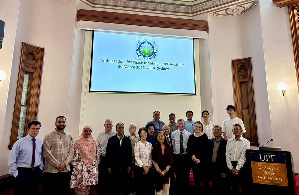 Ambassador for Peace Meeting