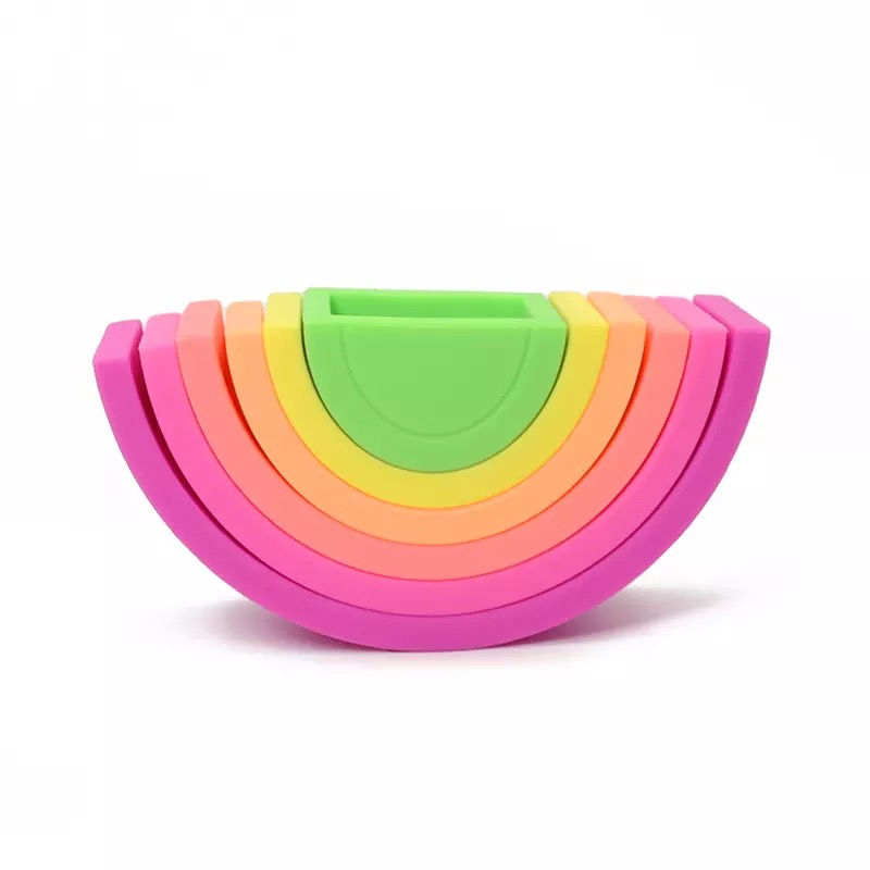 Thumbnail: Montessori rainbow stacker
