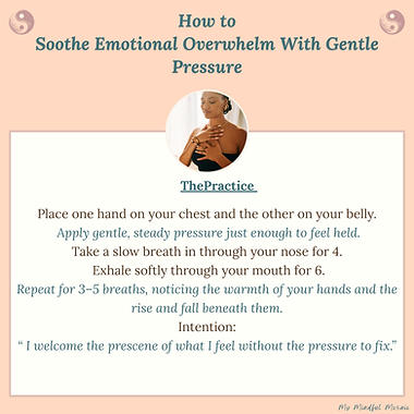 Regain your balance anywhre