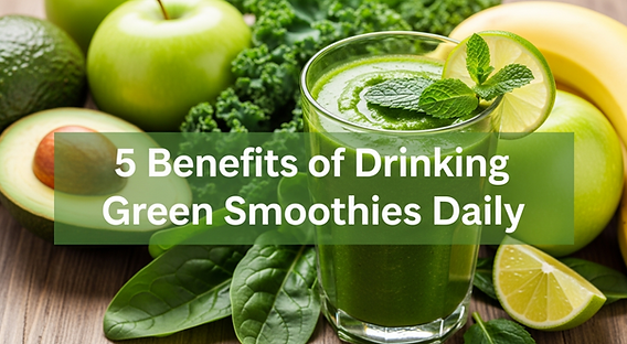Green Smoothie for Daily Detox: Boost Energy and Cleanse Naturally