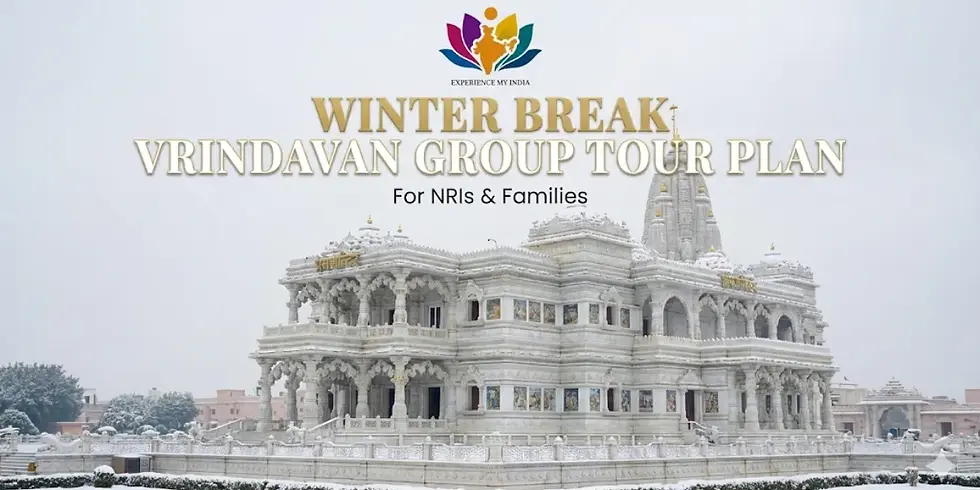 Vrindavan Group Tour Plan
