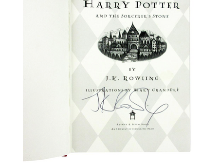 Rare and Unique Works by F. Scott Fitzgerald and J.K. Rowling Included in Upcoming Auction