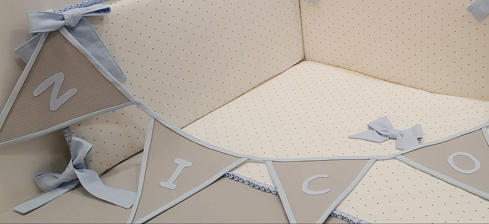 Edredón y protector cuna Sueños