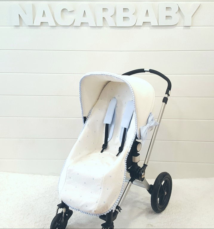 Colchoneta y cubre-arneses, y capota