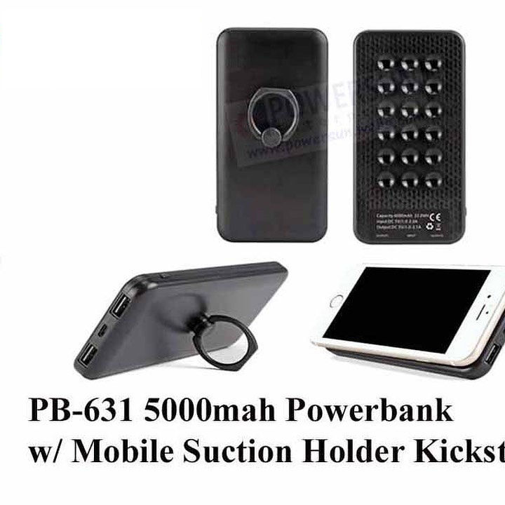 PB-631 5000mah Powerbank w mobile suctio