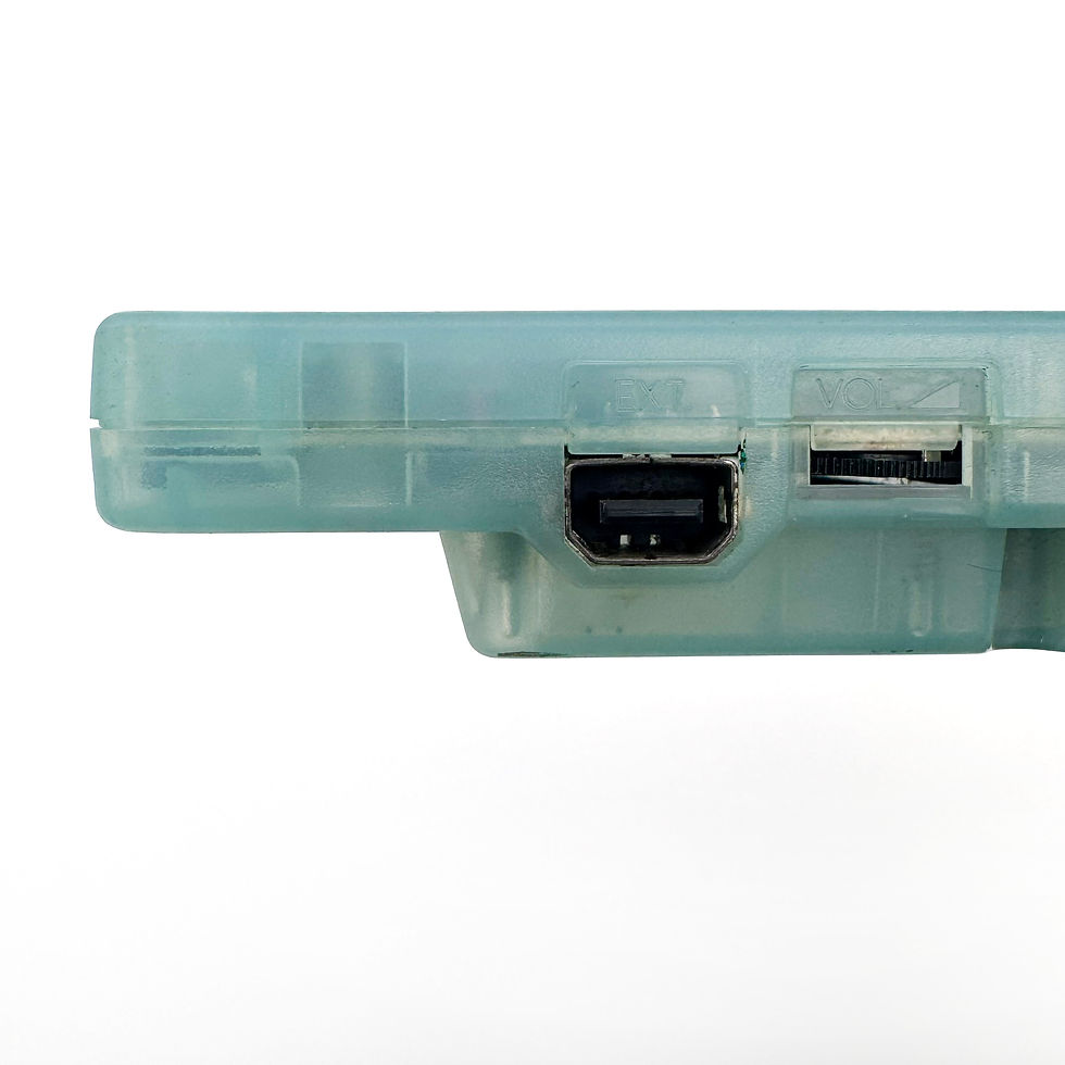 Thumbnail: Nintendo Game Boy Pocket Ocean Blue side view