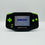 Thumbnail: Refurbished Game Boy Advance with black and green custom shell, laminated IPS screen, fully upgraded for a modern gaming expe