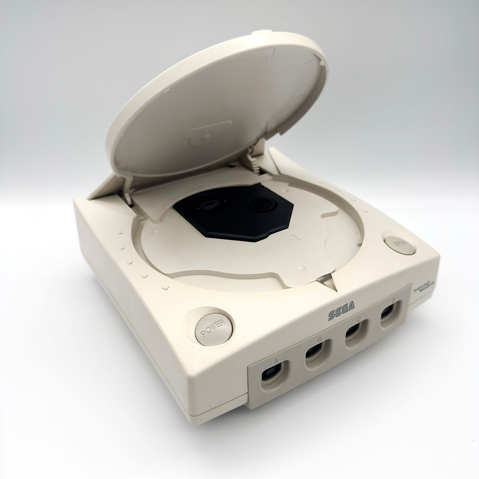 Thumbnail: Sega Dreamcast console front view