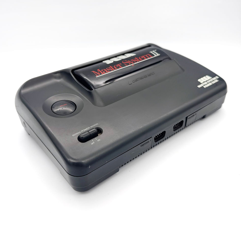 Sega Master System II console front view
