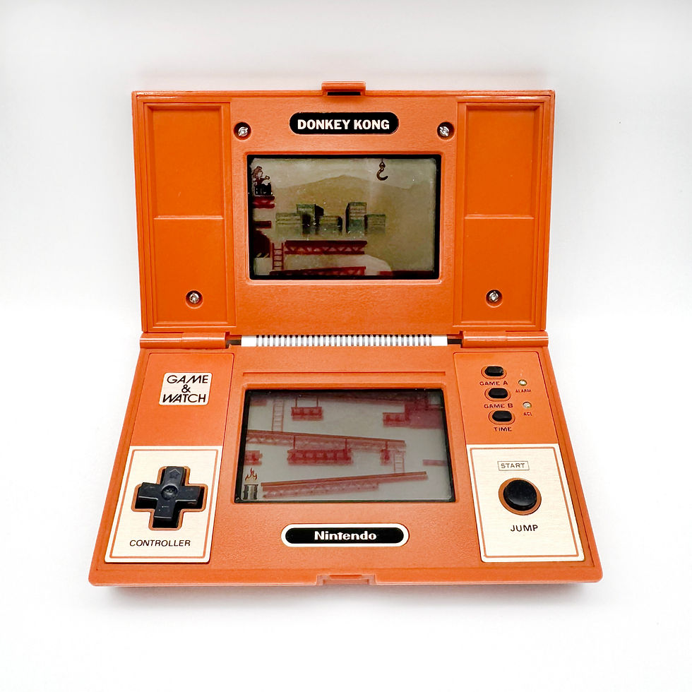 Thumbnail: Nintendo Game & Watch Donkey Kong DK-52 screens open