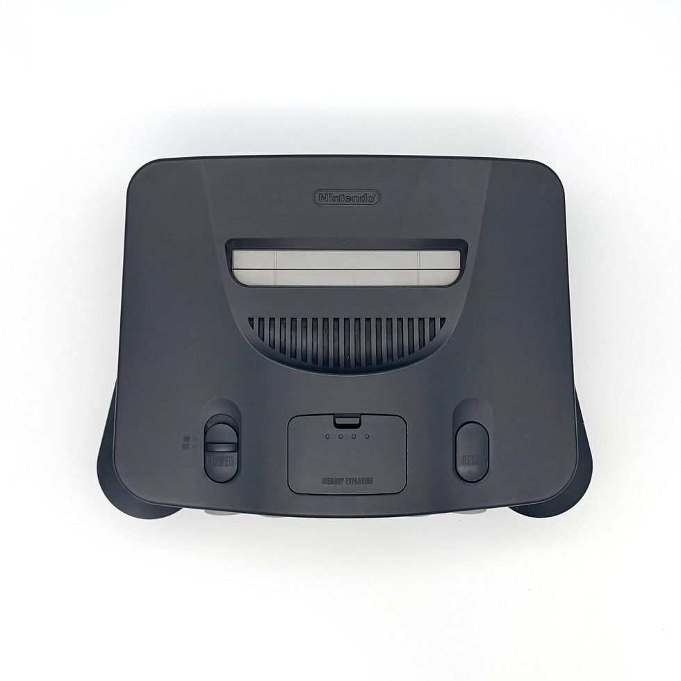 Thumbnail: Nintendo 64 console top view