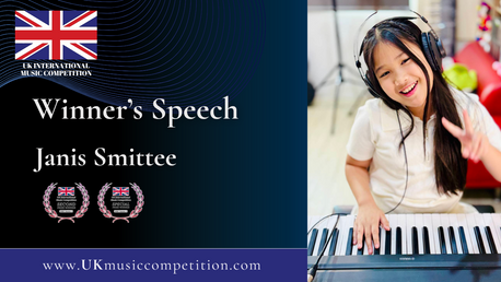 Winner’s Speech – Janis Smittee