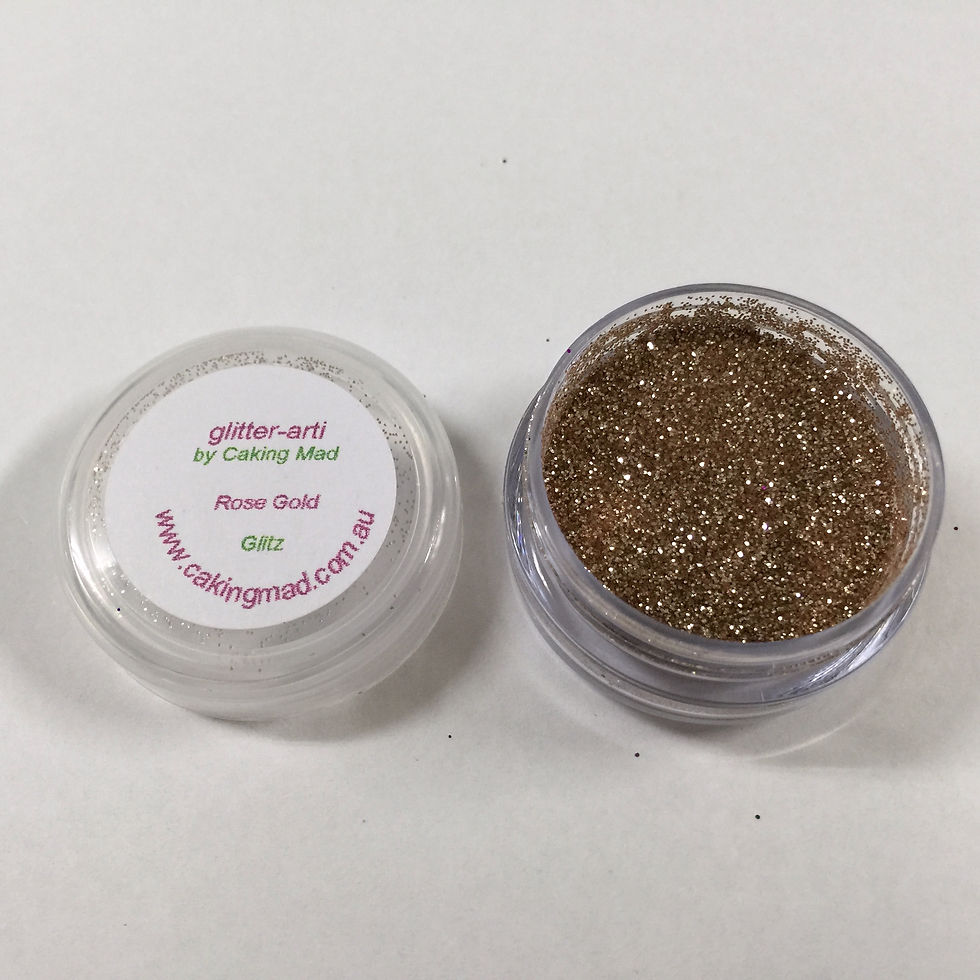 Glitter-Arti Glitz Rose Gold