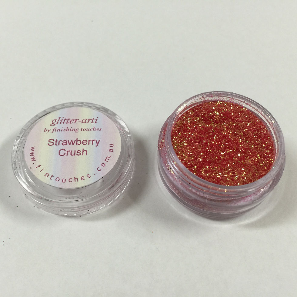Glitter-Arti Glitz Strawberry Crush