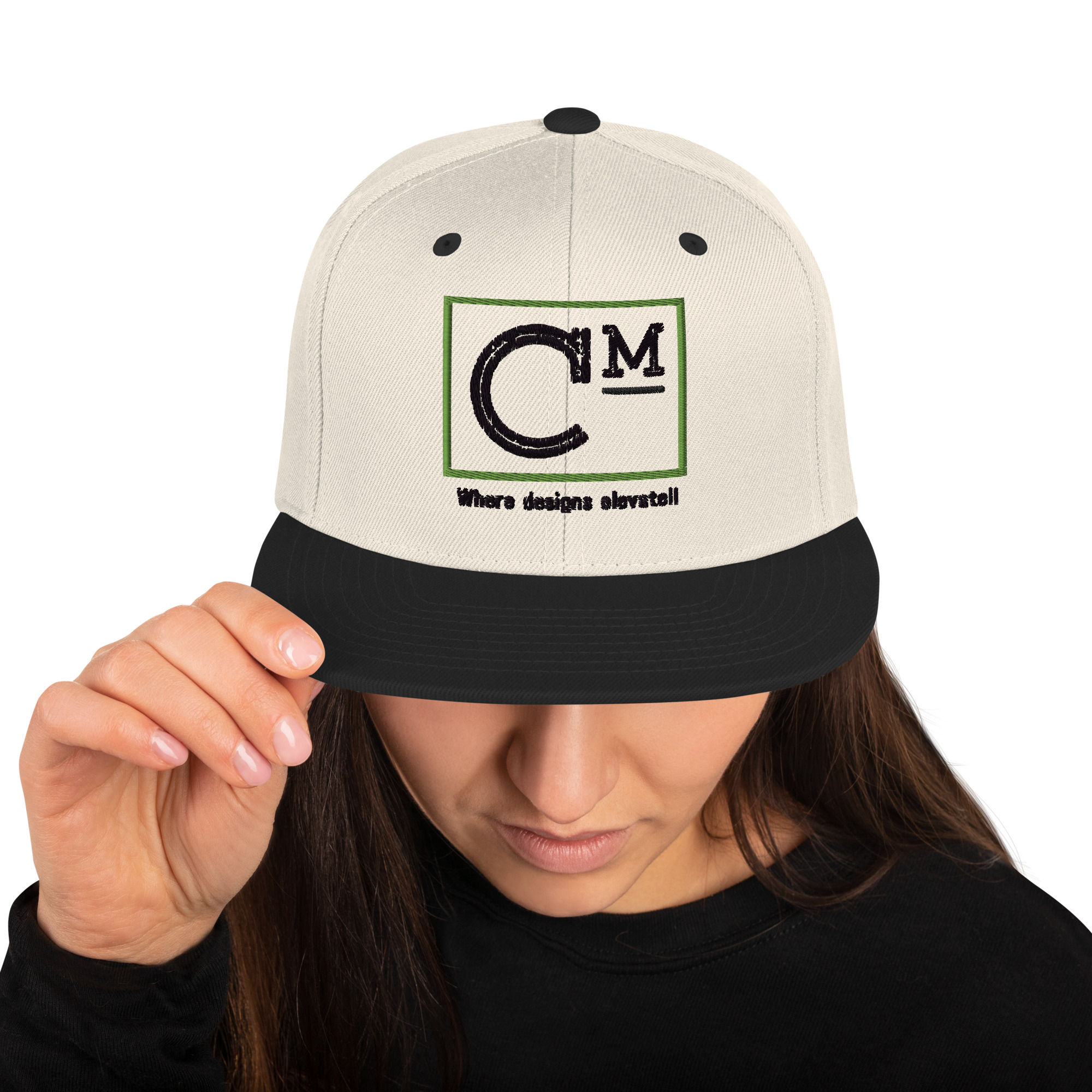 Snapback Hat w/ Logo