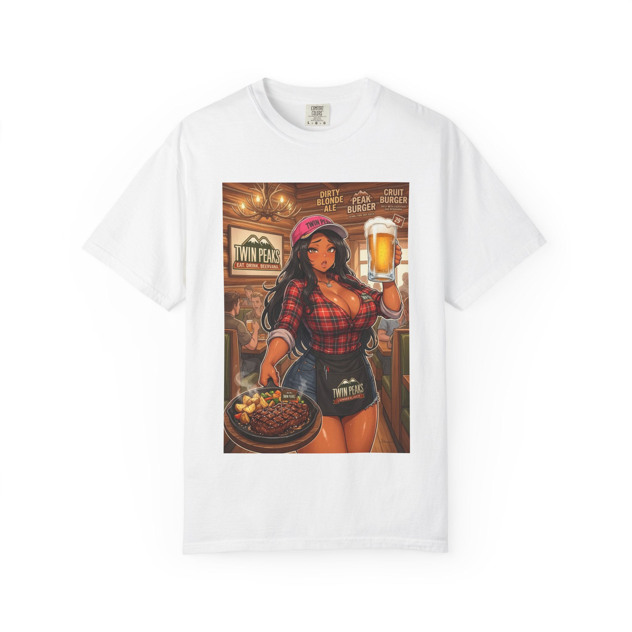 Graphic T-Shirt for Confident Women | Unique Anime Style Art,