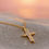 Thumbnail: Exquisite Cross Pendant Necklace · 18K Gold PVD · Zirconia · Waterproof · Elegant & Meaningful Jewelry
