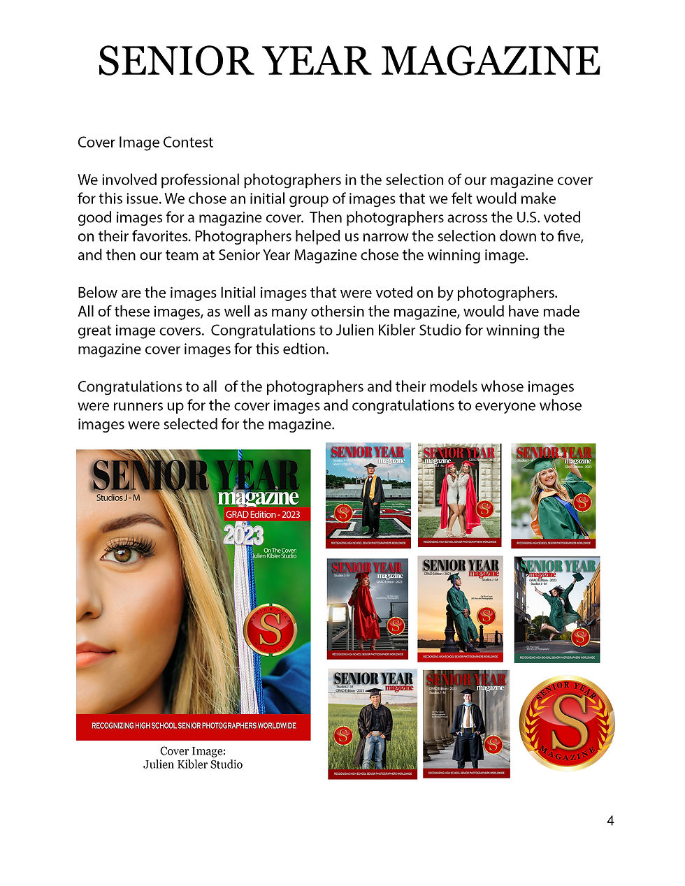 Thumbnail: Special Edition - 2023 GRAD Magazine - Studios J-M