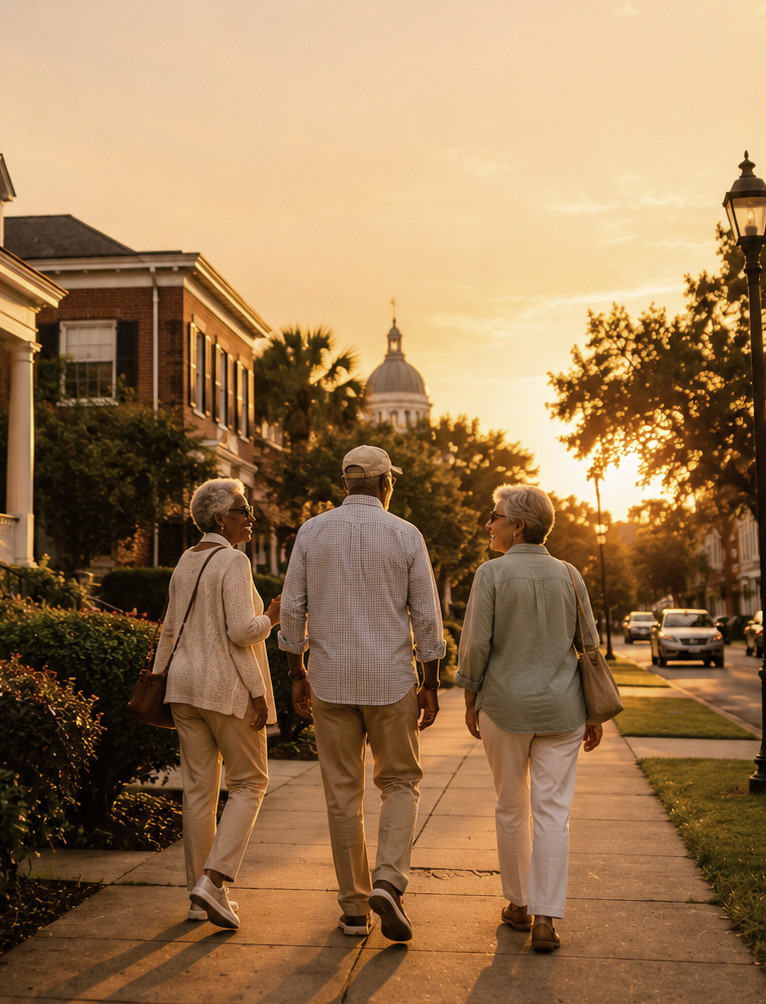 Golden Hour Stroll with Friends.png