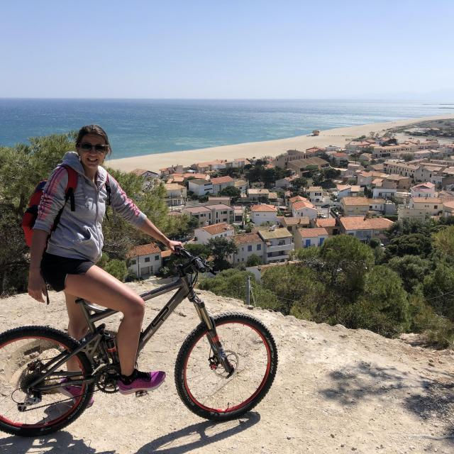 Fietsroutes rond Leucate