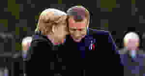 Macron en Merkel