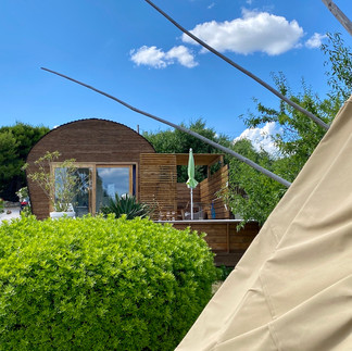 Oase CoCoon in Fitou, met een prachtige tuin en groot terras