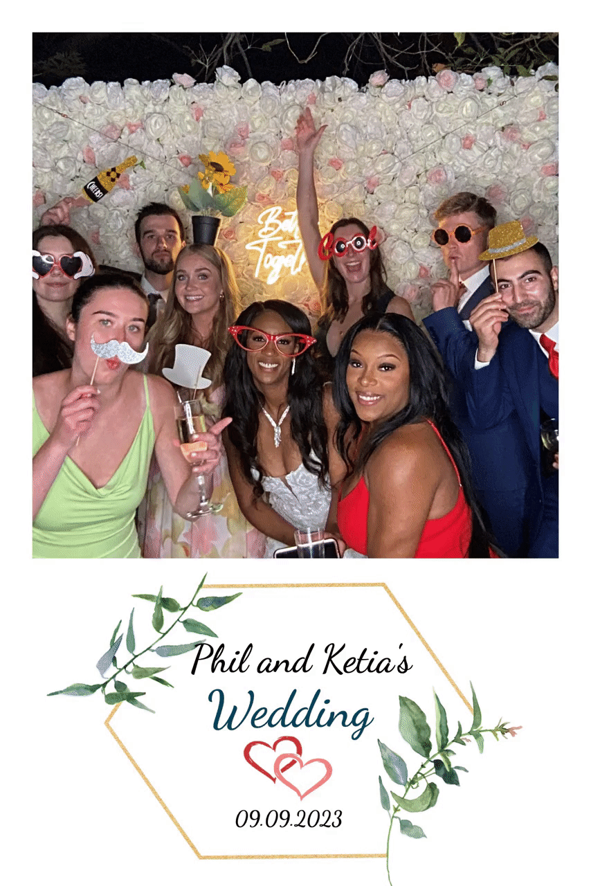 photo booth GIF
