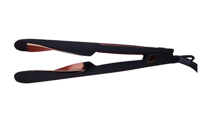 2 in 1 Hair Straightener and Curler, Twist Flat Iron Dual Voltage 1"