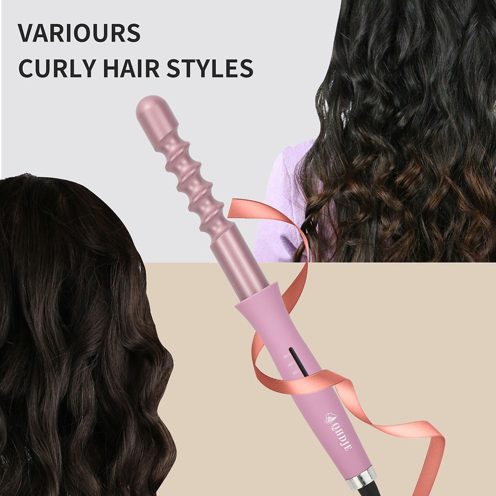 الصورة المصغرة: Spiral curling stick QHDJE 25mm