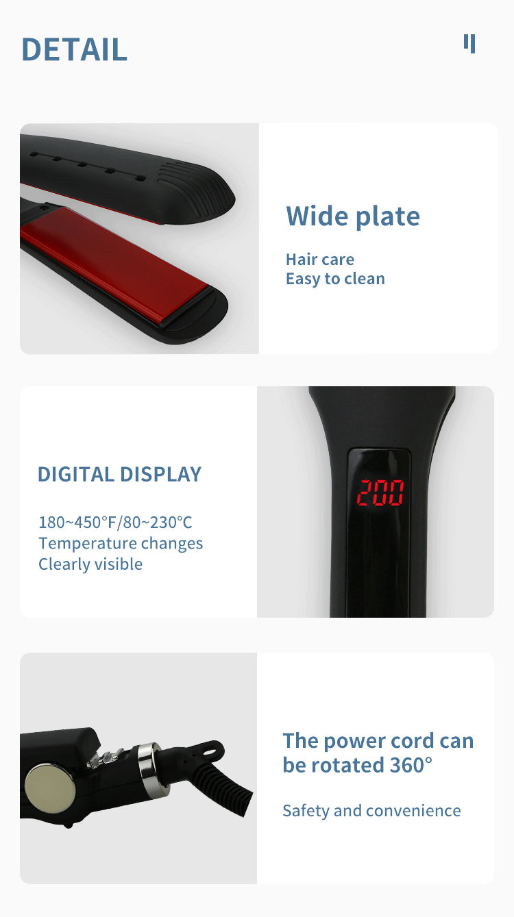 Miniaturbild: Hair straightener-QHD-14A
