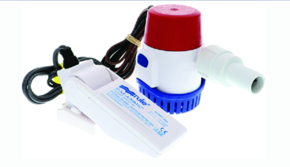 COMBO RULE 25DA, 35A. BOMBA E INTERRUPTOR 500 GPH