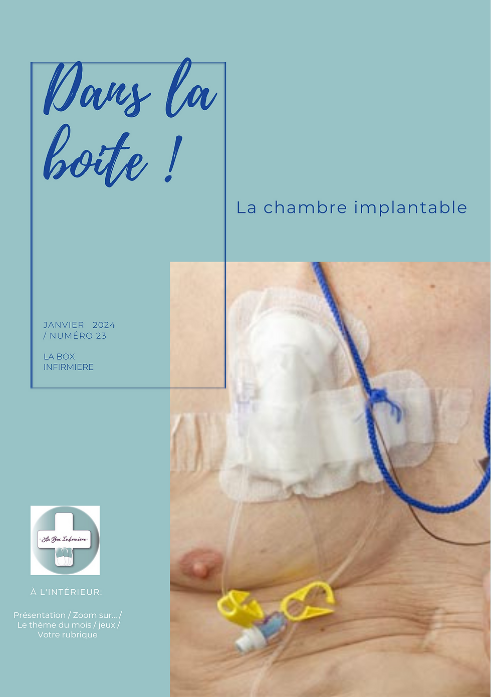 La chambre implantable LA Box Infirmière