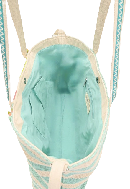Thumbnail: Palms Away Embellished Beach Tote