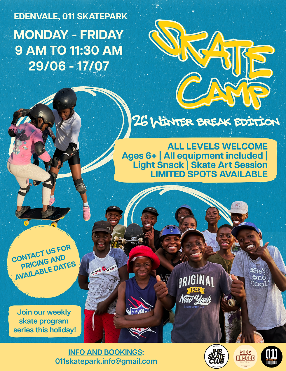 Skateboarding Holiday Program - Winter Break Edition