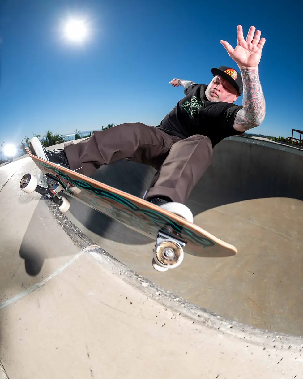 Thumbnail: 9.9" Eric Dressen Tribal Reissue Santa Cruz Skateboard Deck