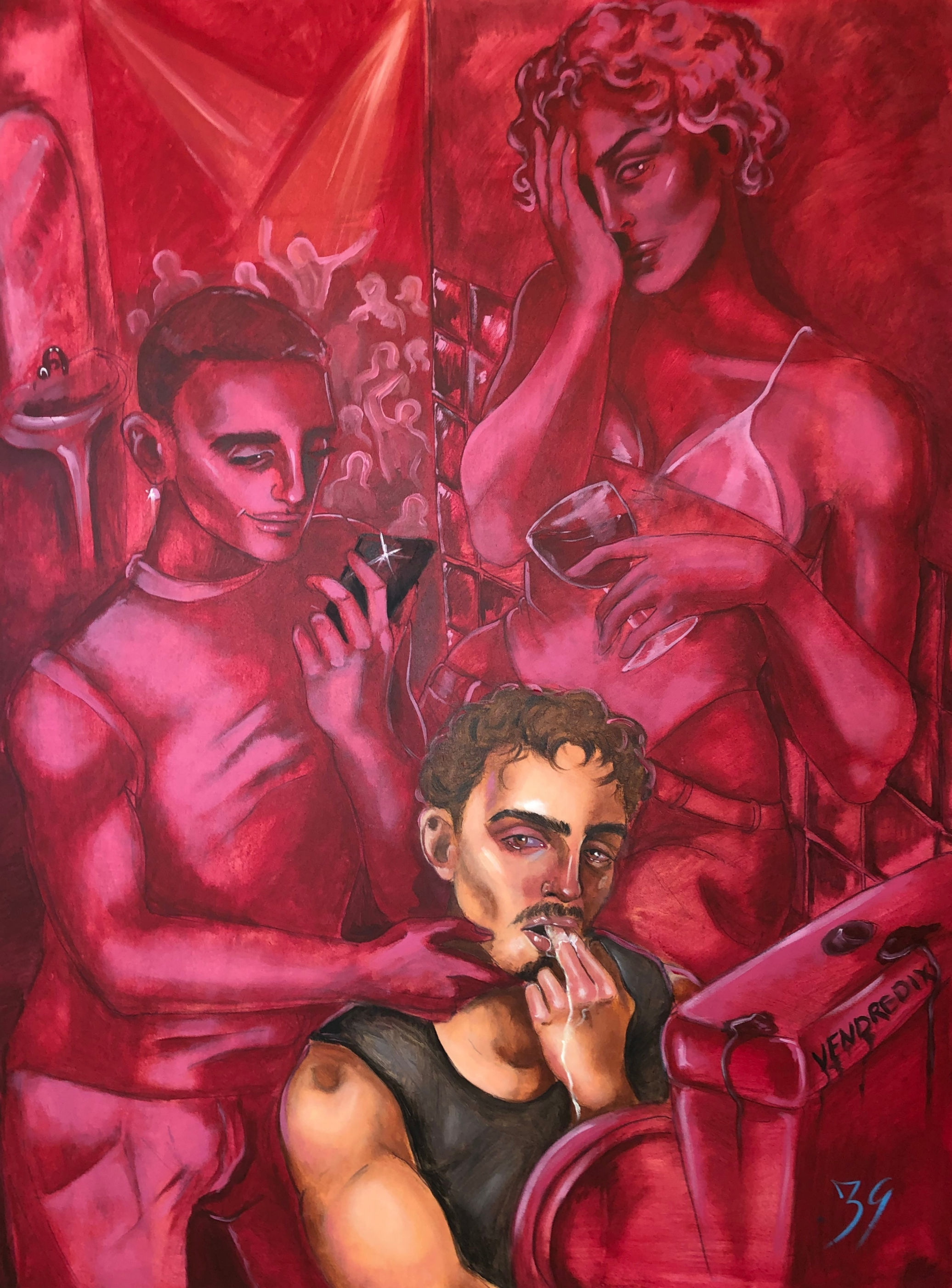 Le verre de trop - [Impression]