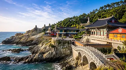 Haedong Yonggungsa Temple in Busan