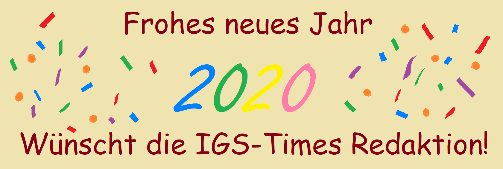 Guten Start ins Neue Jahr