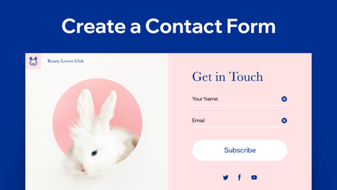 Contact form design