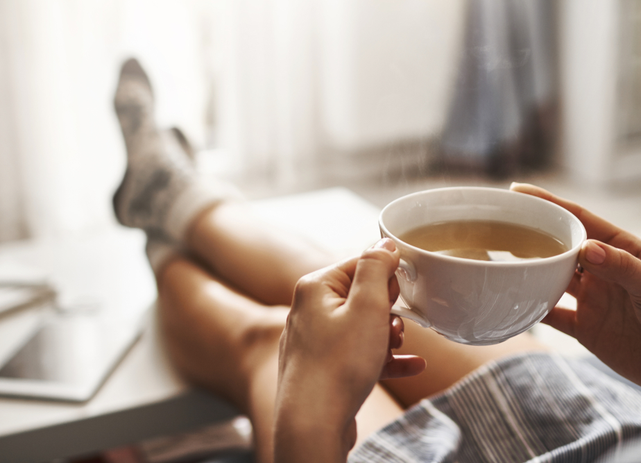 Working from home: taking a coffee break