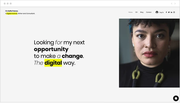 Website ideas: digital marketing website