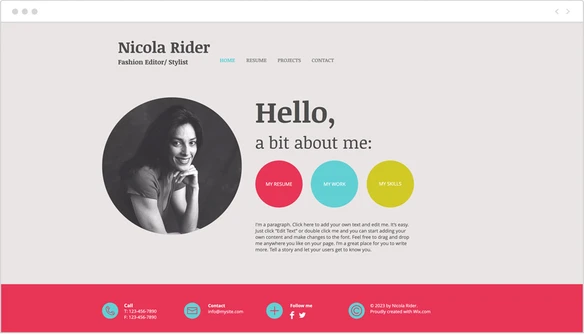 Website ideas: CV and resume websites