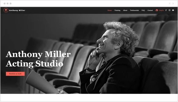 Website ideas: theater website