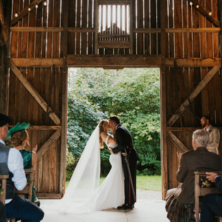A first kiss at Nancarrow Barn